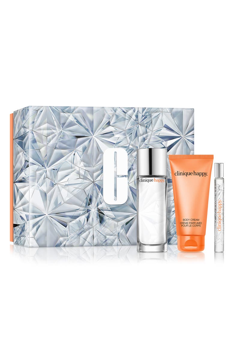 Clinique Happy Fragrance Set (Limited Edition) $114 Value, Main, color, 