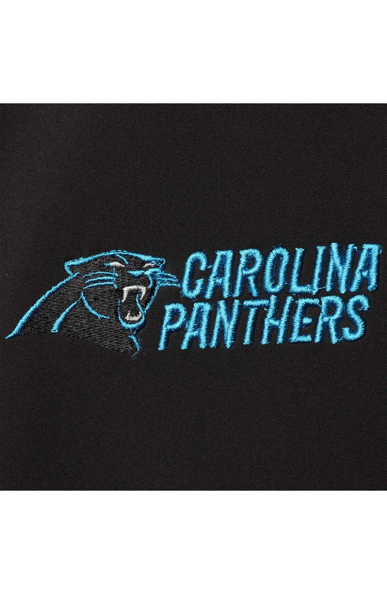 DUNBROOKE Men's Dunbrooke Black Carolina Panthers Big & Tall Sonoma Softshell Full-Zip Jacket, Alternate, color, Black