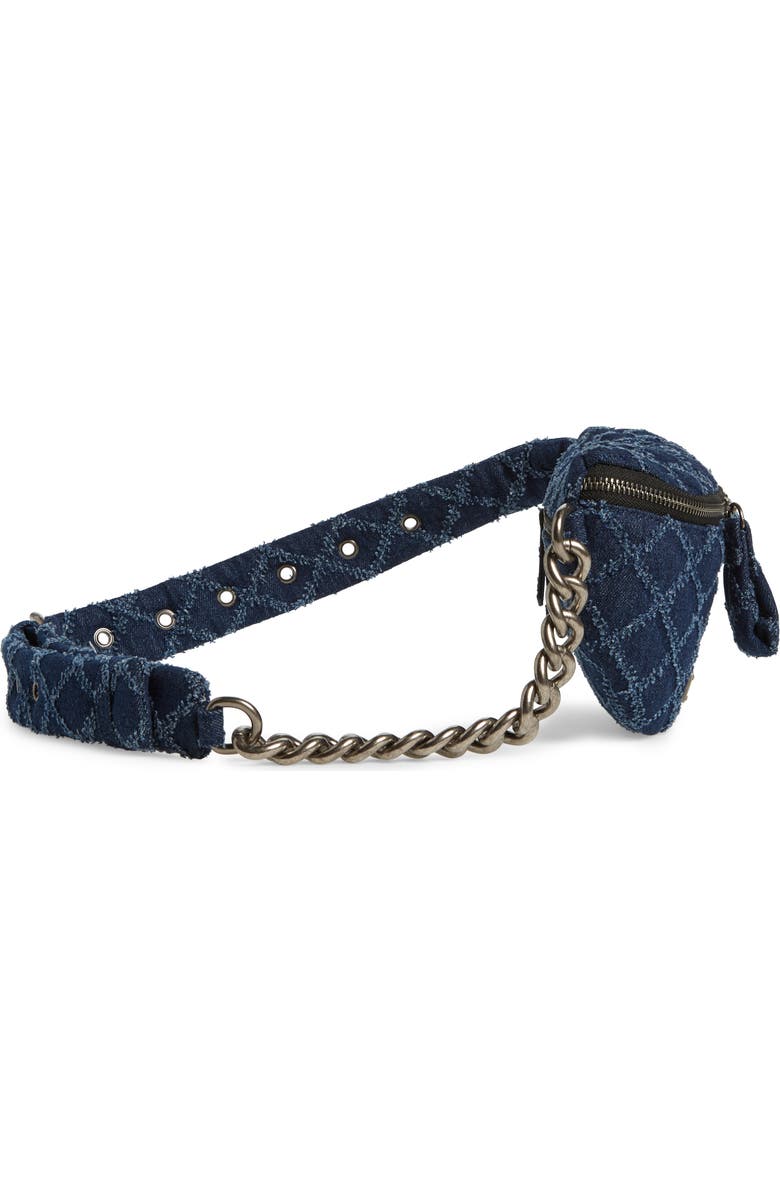 Kurt Geiger London Small Brixton Quilt Belt Bag, Alternate, color,