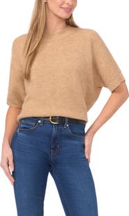 Halogen® Short Sleeve Sweater