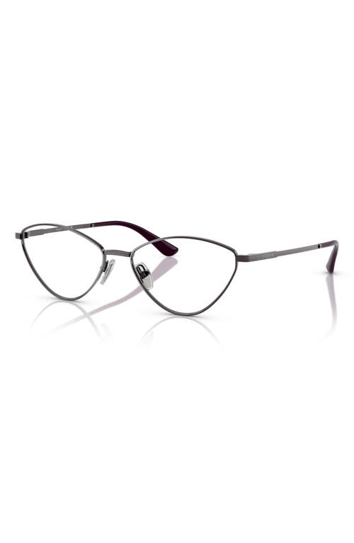 Vogue 55mm Irregular Optical Glasses In Violet