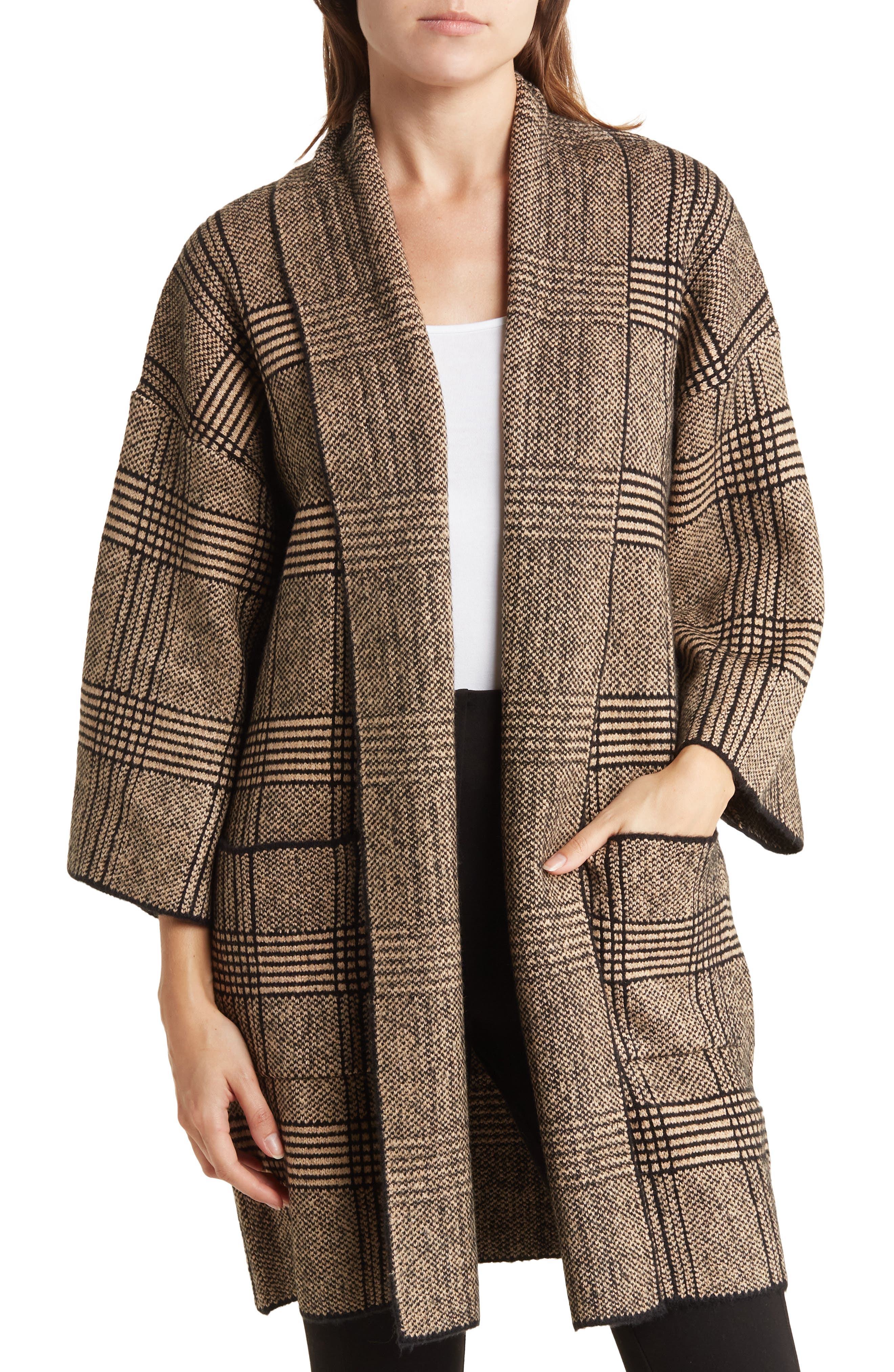 Bob Plaid Cardigan