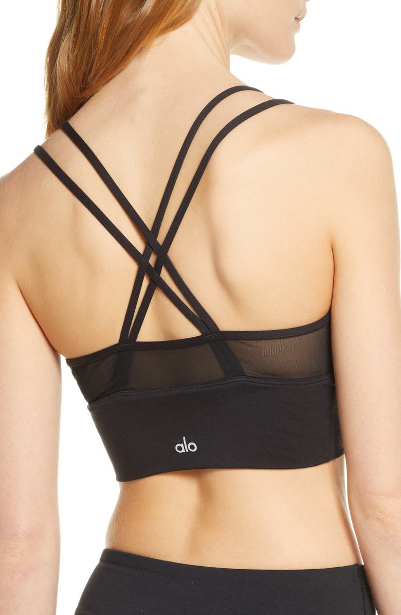 Alo Sneak Long Bra, Alternate, color, 