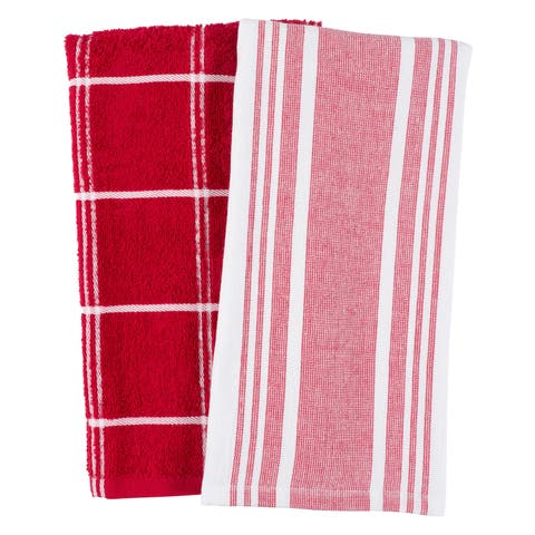 Cat Cora Terry Kitchen Towels, Set of 2