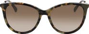 Longchamp 55mm Gradient Tea Cup Sunglasses
