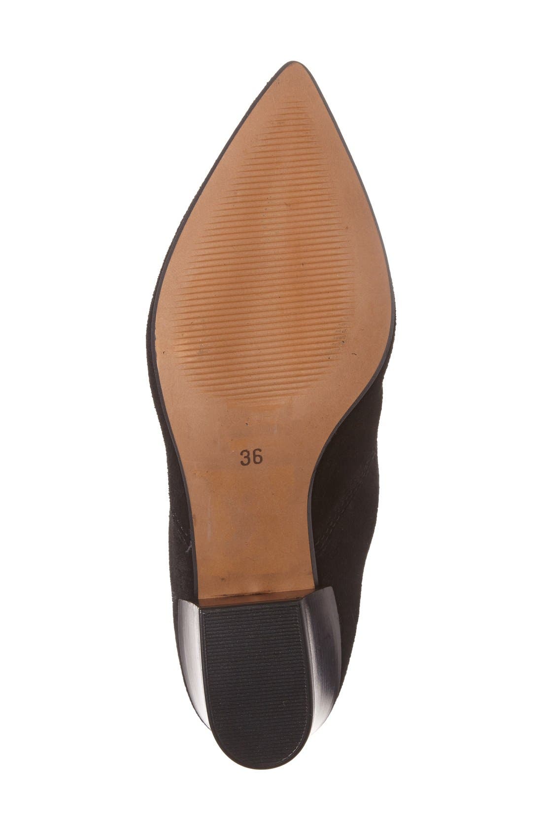 Topshop Martin Block Heel Bootie, Alternate, color, 