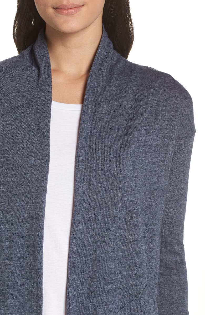 Alternative Rib Cuff Wrap, Alternate, color, Eco True Navy/ Eco Ivory