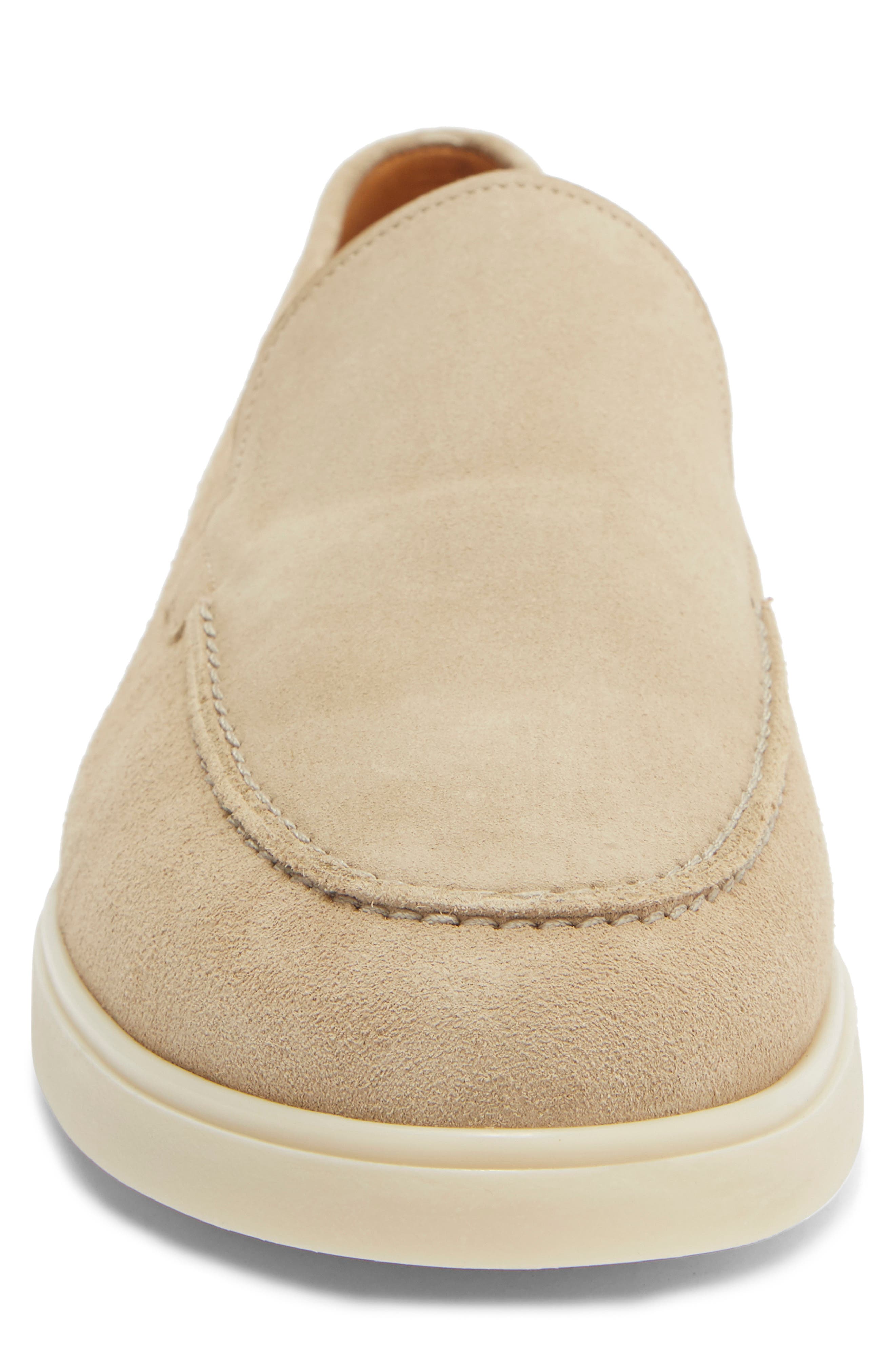 Lobo Penny Loafer, Alternate, color, AVENA SUEDE