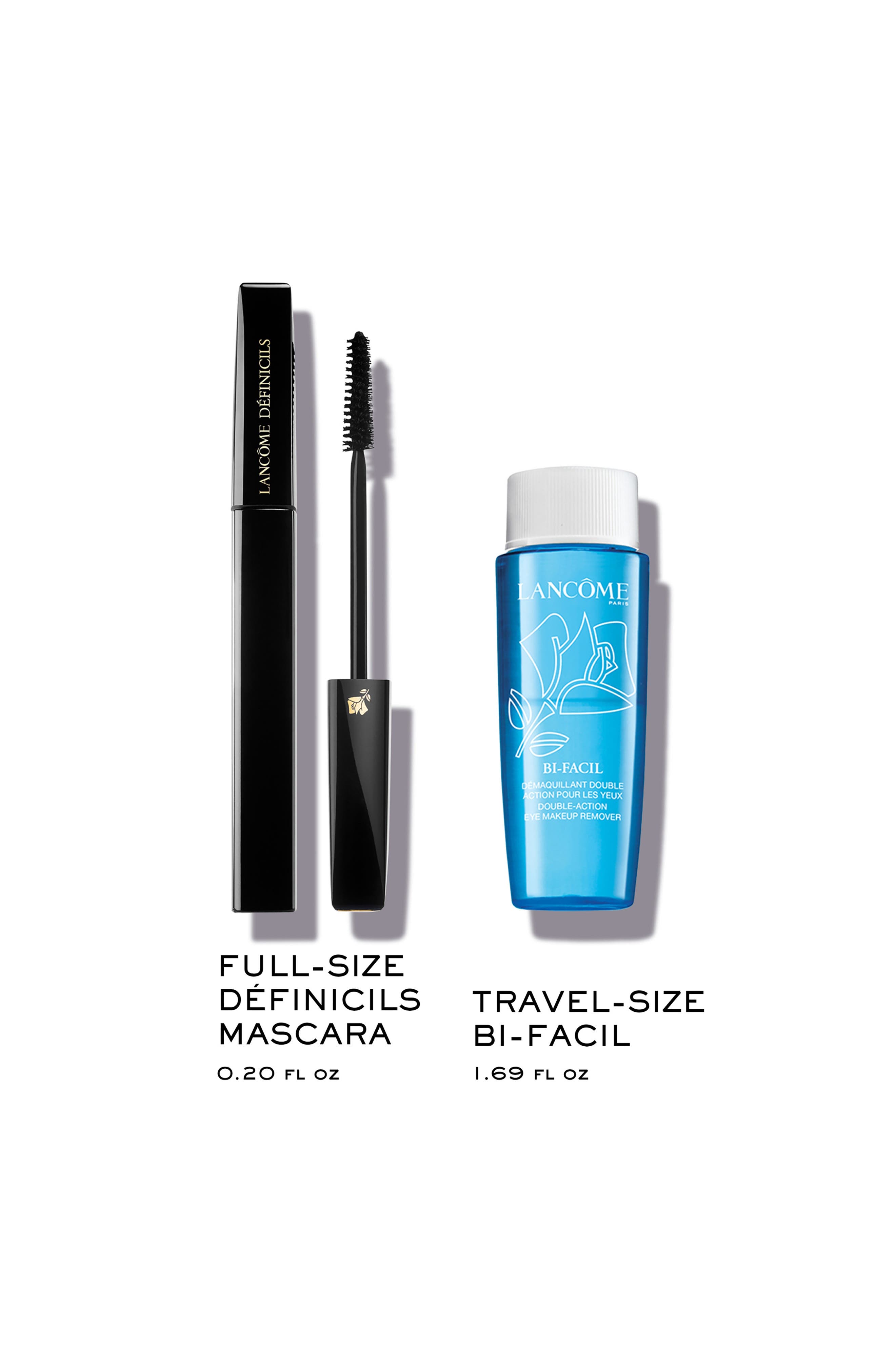 LANCOME FLEX TENCILS NOIRS 3本セット Lancôme Définicils High-Definition Mascara & Bi-Facil Eye Makeup