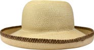Nicole Miller Straw Cruiser Hat