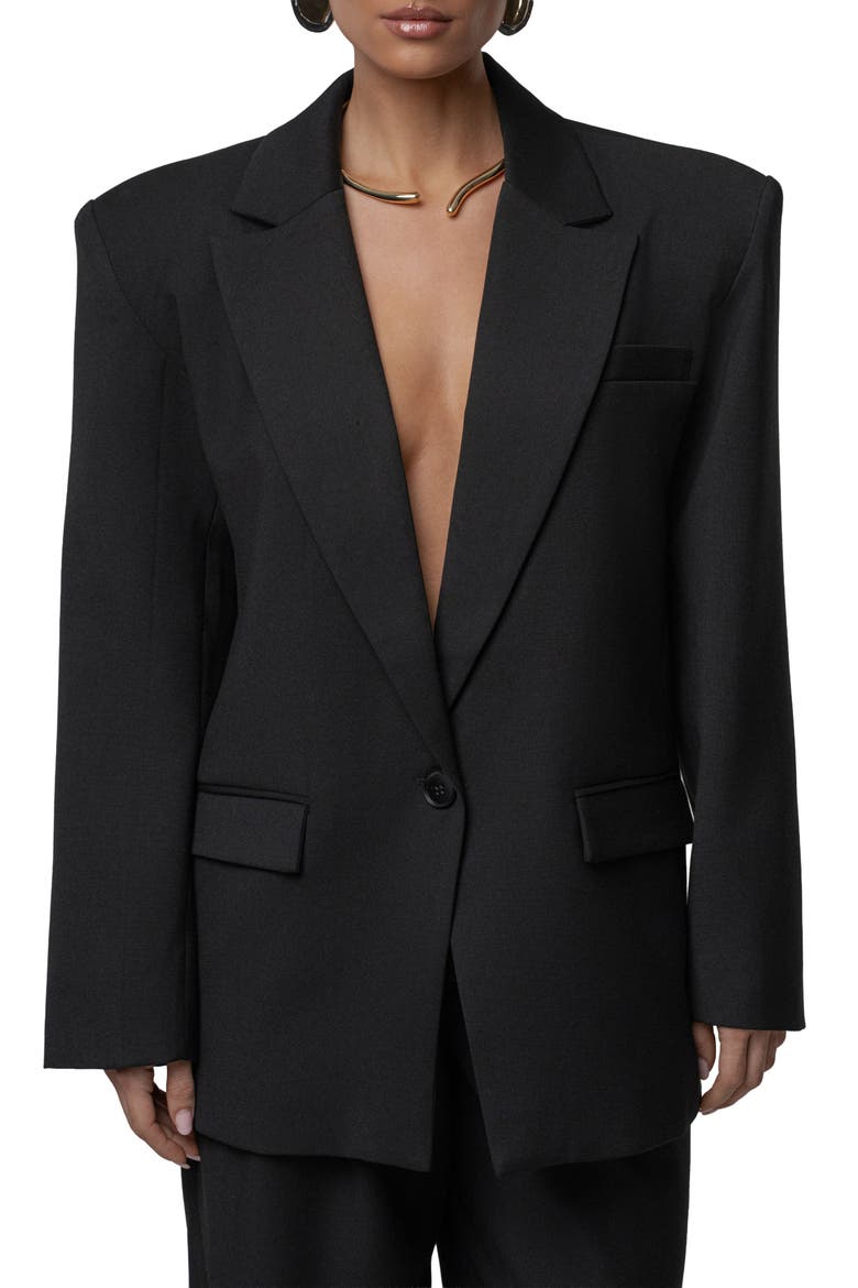 Refined Moments Blazer, Main, color, Black
