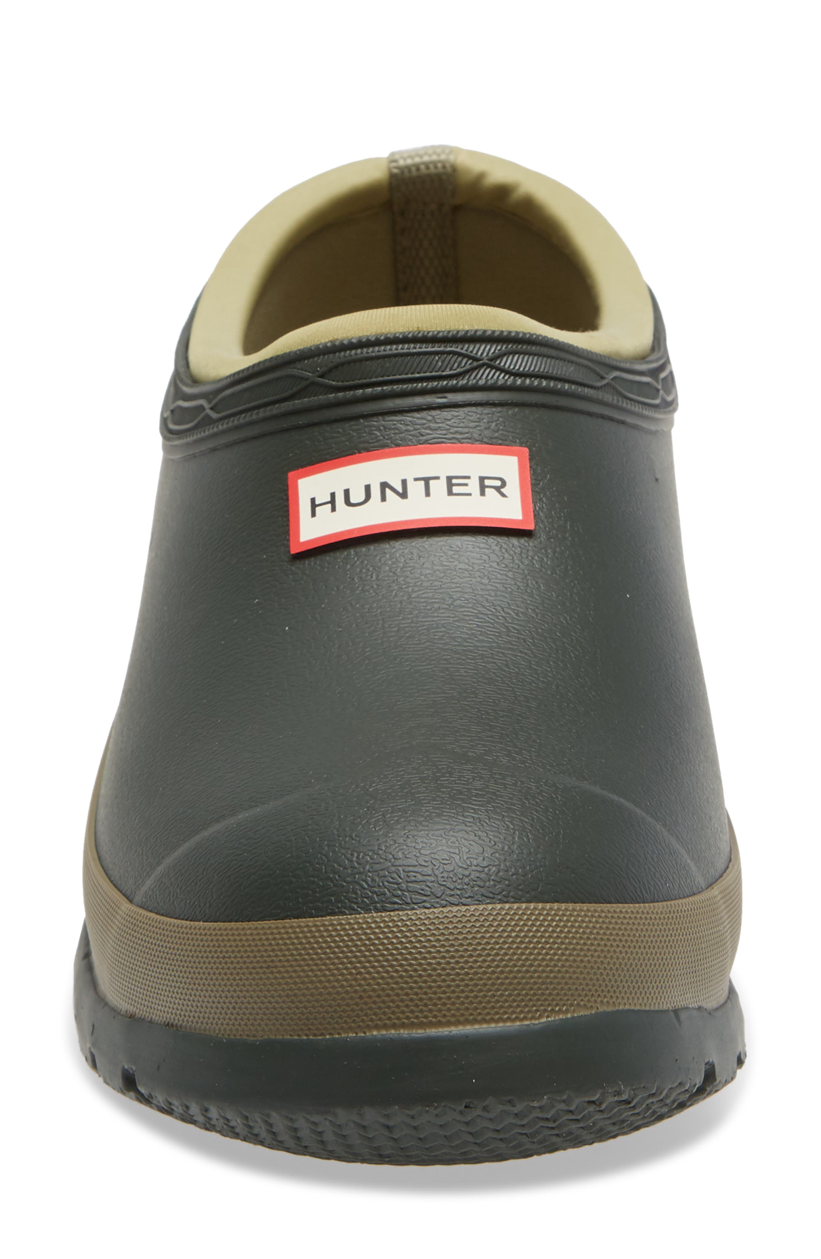 Hunter Gardener Waterproof Clog, Alternate, color, 
