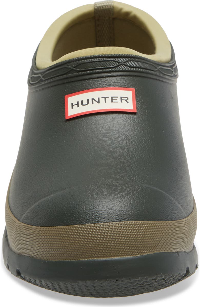 Hunter Gardener Waterproof Clog, Alternate, color,