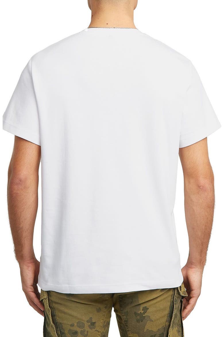 Script Organic Cotton Graphic T-Shirt, Alternate, color, WHITE