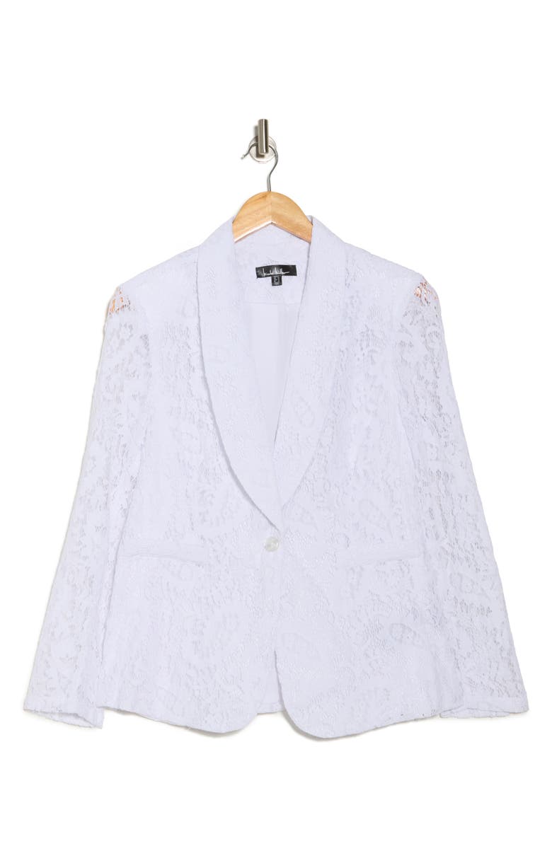 Nicole Miller Lace Blazer, Alternate, color,