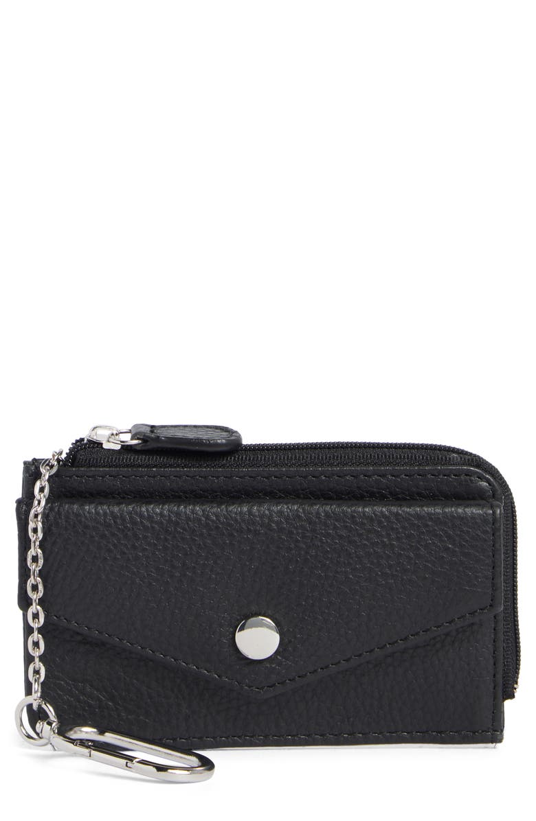 MUNDI SMALL LEATHER GOODS Penny Chain Wallet, Main, color, 