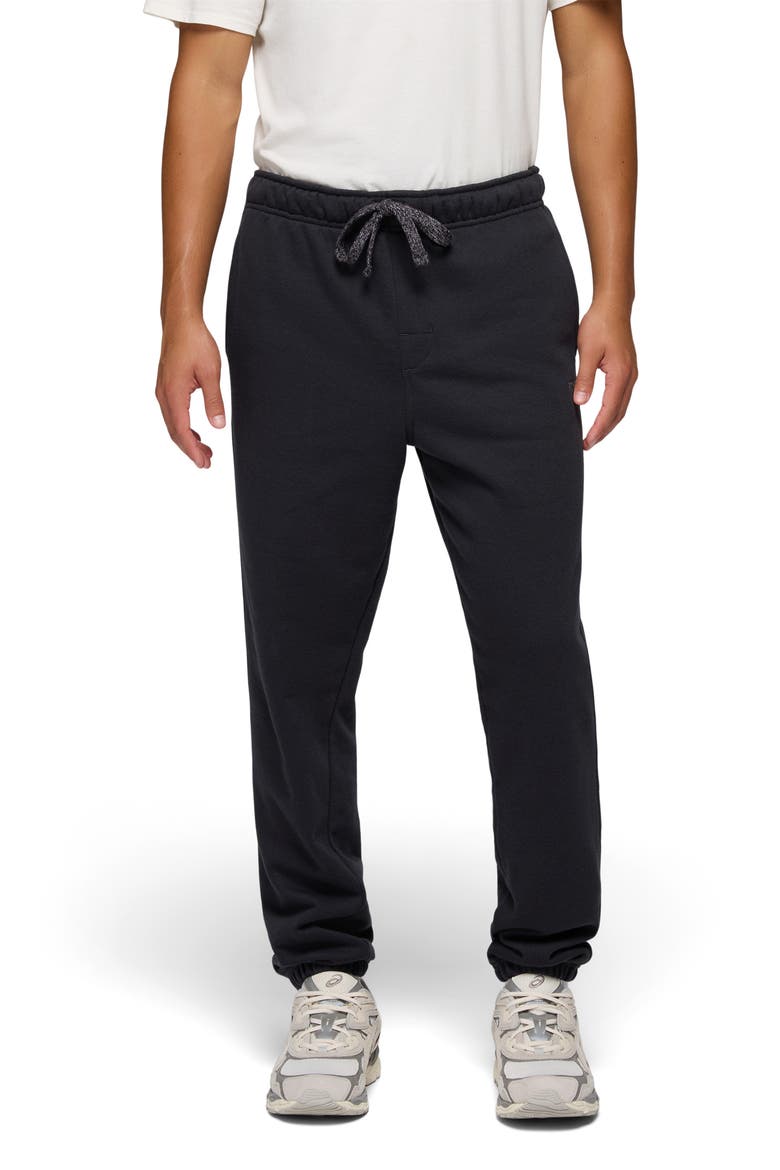 Fleece Sweatpants, Main, color, BLACK