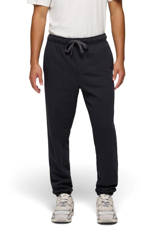 Prana Fleece Sweatpants In Black