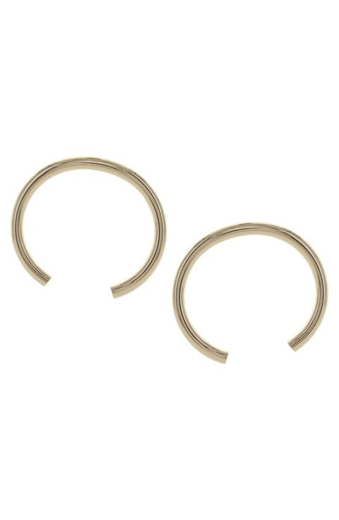 Mia Statement Hoop Earrings
