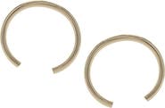 OLIVIA WELLES Mia Statement Hoop Earrings