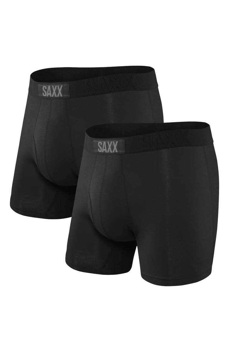 SAXX Ultra Super Soft 2-Pack Relaxed Fit Boxer Briefs, Main, color, 