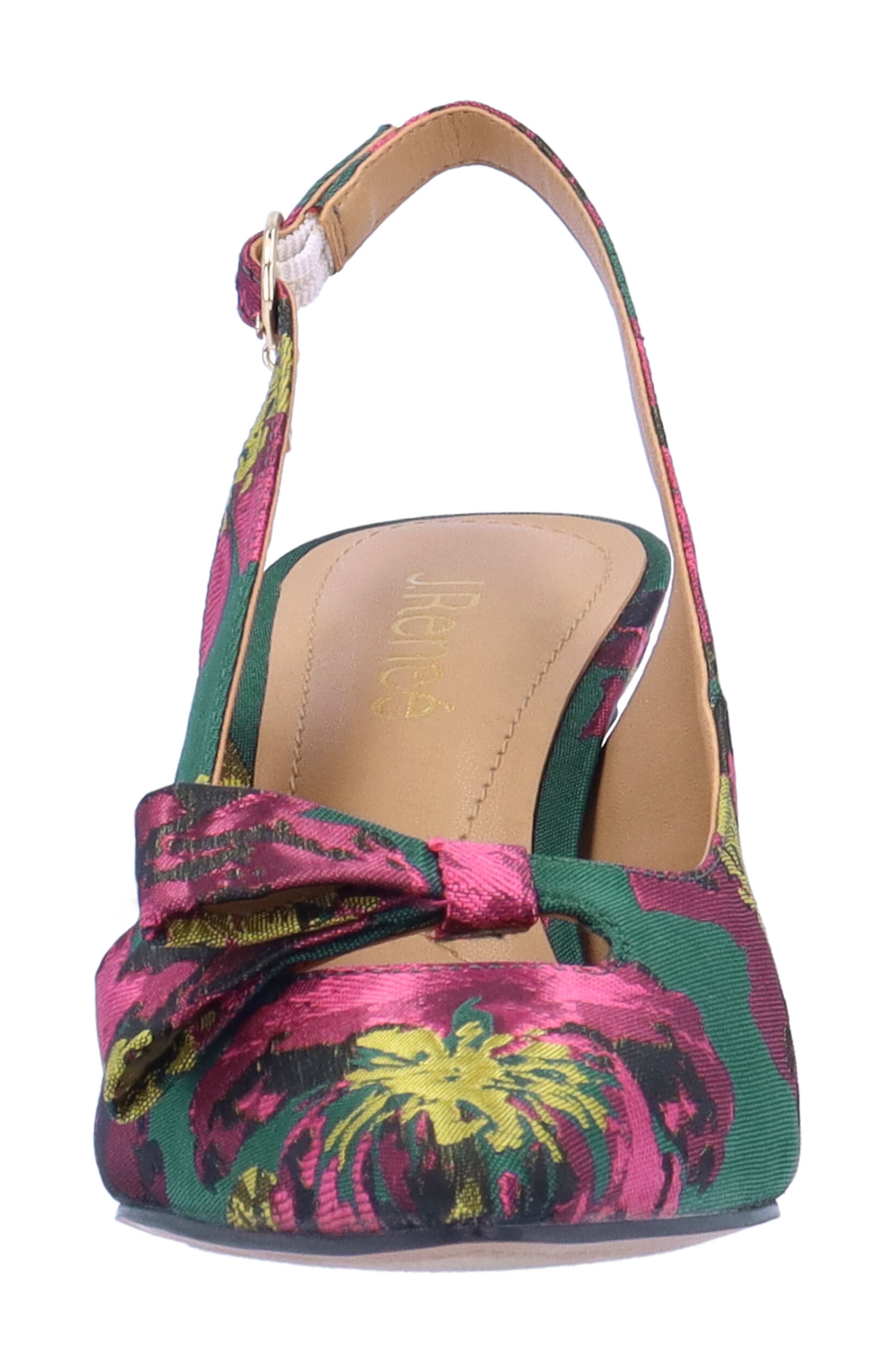 J. Reneé Rayne Slingback Pointed Toe Pump, Alternate, color, 