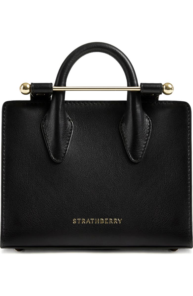 Strathberry Nano Leather Tote, Main, color,