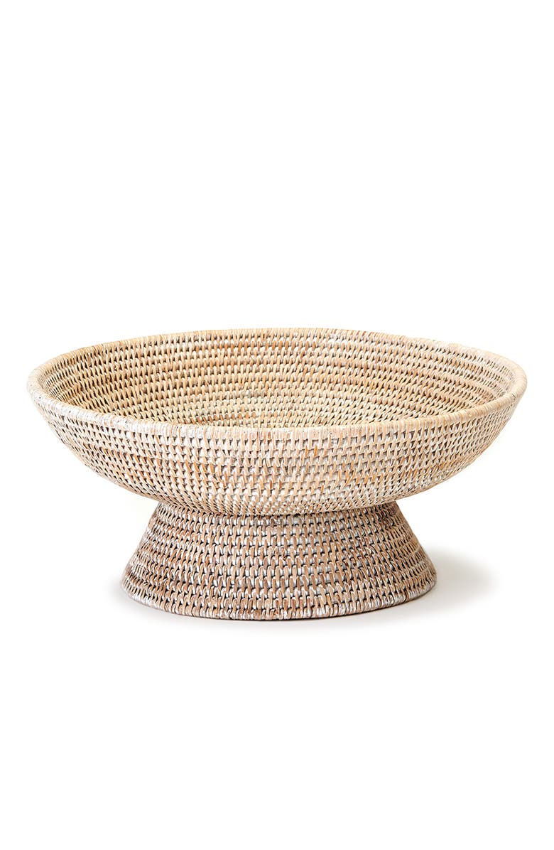 Napa Home & Garden Burma Rattan Offering Brawl, Main, color, White