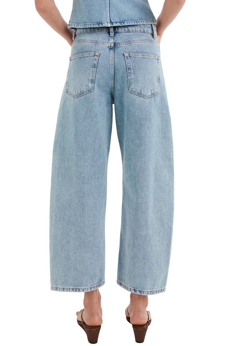 Bimba Barrel Jeans, Alternate, color, MEDIUM BLUE