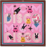 MCM Character Disco Scarf in Organic Silk