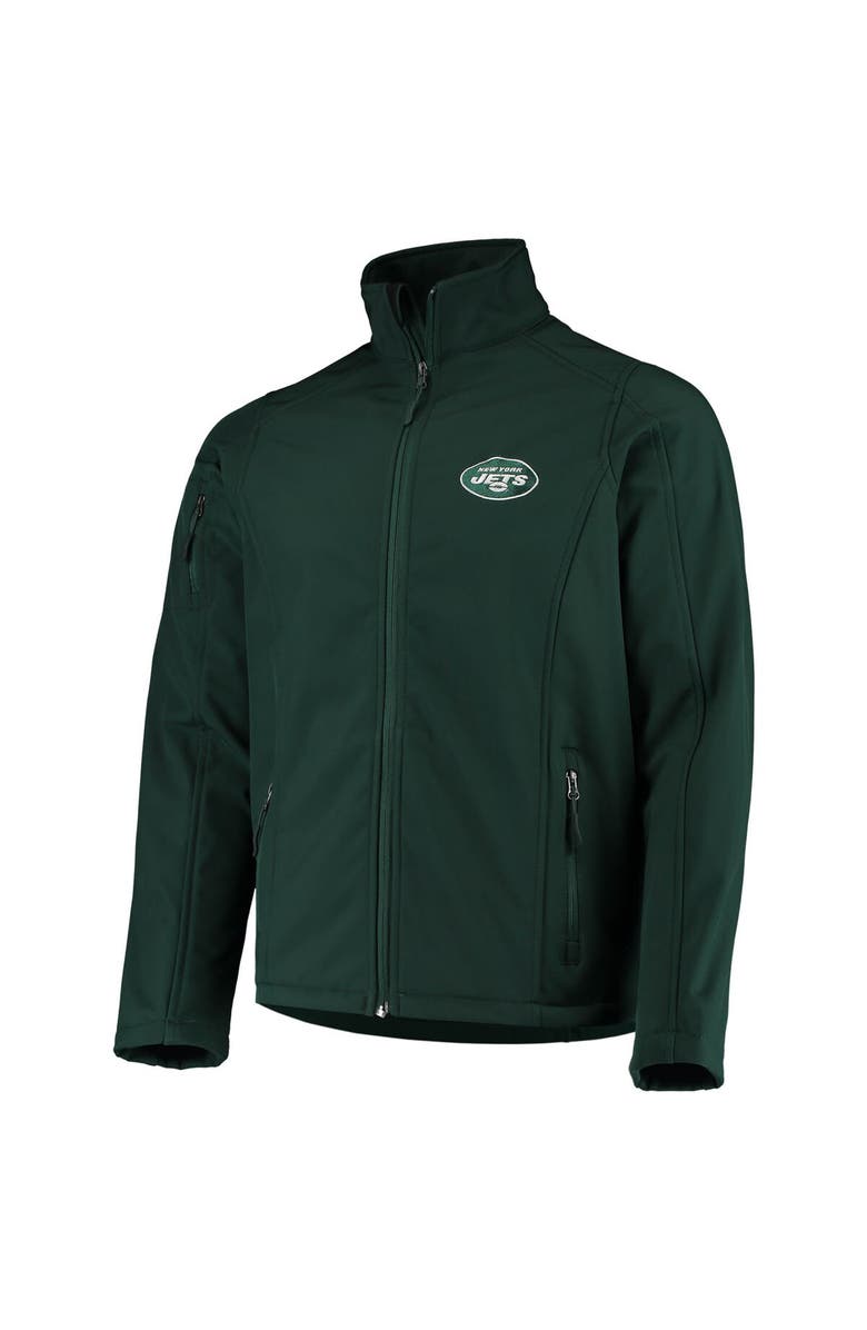 DUNBROOKE Men's Dunbrooke Green New York Jets Sonoma Softshell Full-Zip Jacket, Alternate, color,