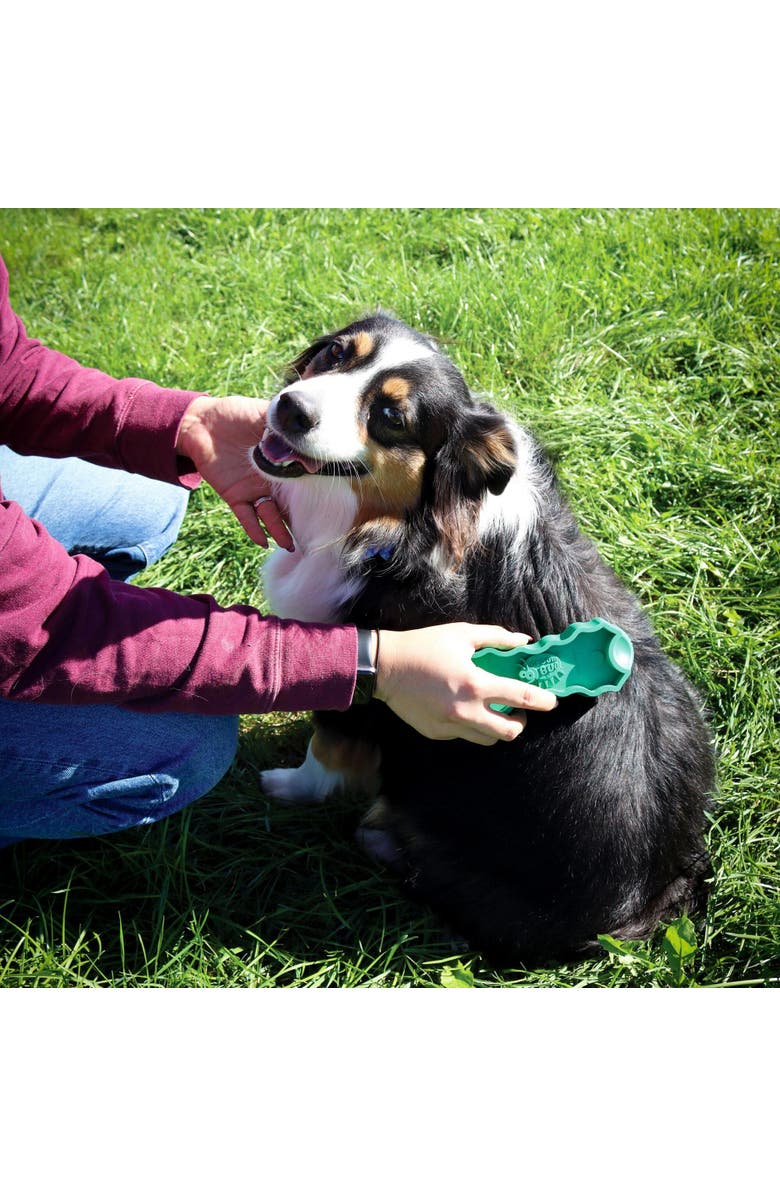 PetKORE Deshedding Tool For Large Dogs, Alternate, color, Green