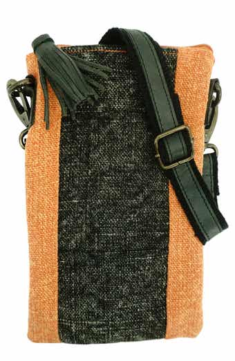 VINTAGE ADDICTION Two-Tone Crossbody Bag