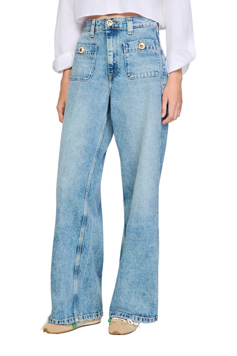 Faded jeans, Main, color, Blue jean