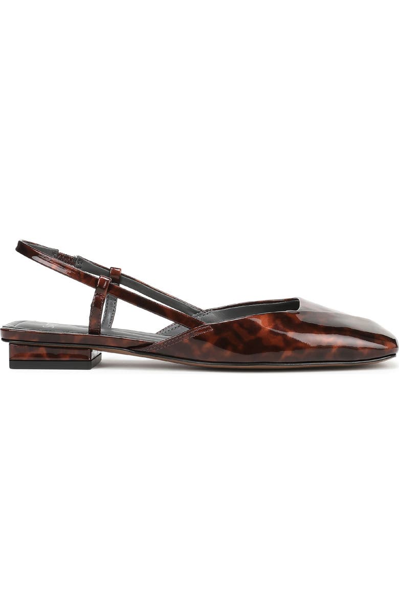 SARTO by Franco Sarto Telica Slingback Flat, Alternate, color, Brown