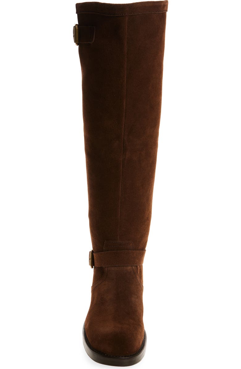 Jeffrey Campbell Appalachia Knee High Boot, Alternate, color, Brown Suede