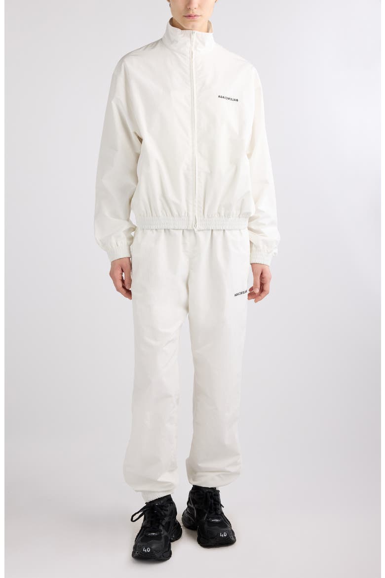 Mirror Logo Track Jacket, Alternate, color, 9000 WHITE