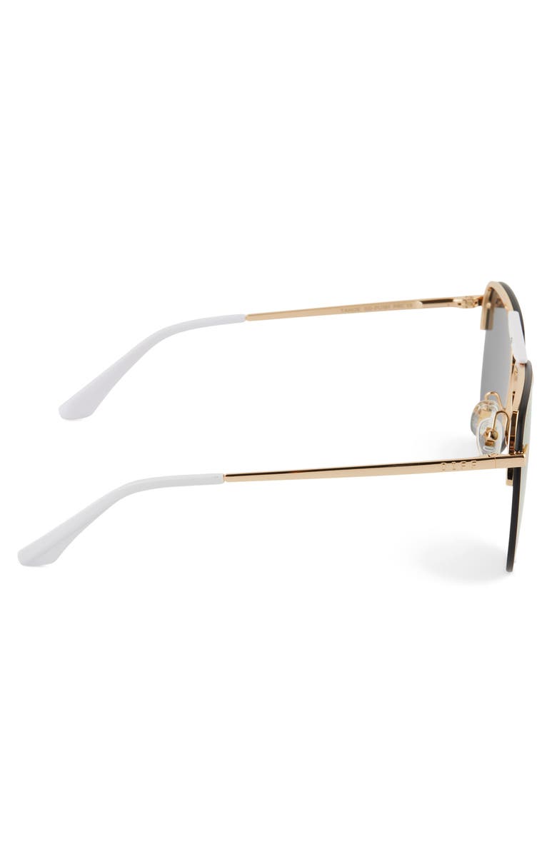 DIFF Tahoe 63mm Mirrored Oversize Aviator Sunglasses, Alternate, color, 