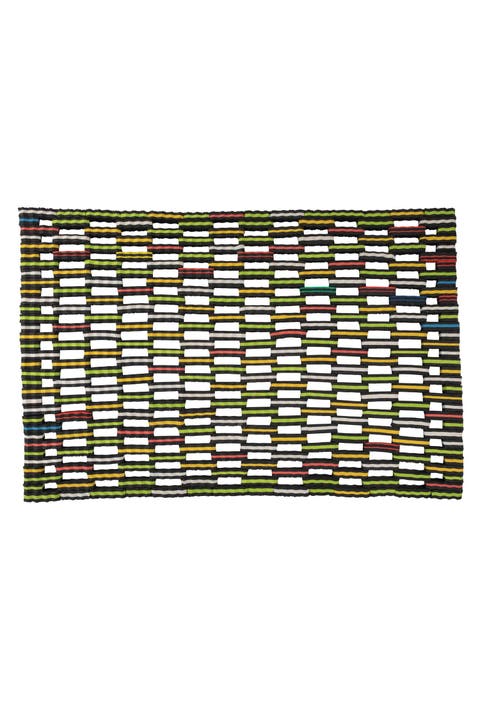 Upcycled Flip-Flop Mat