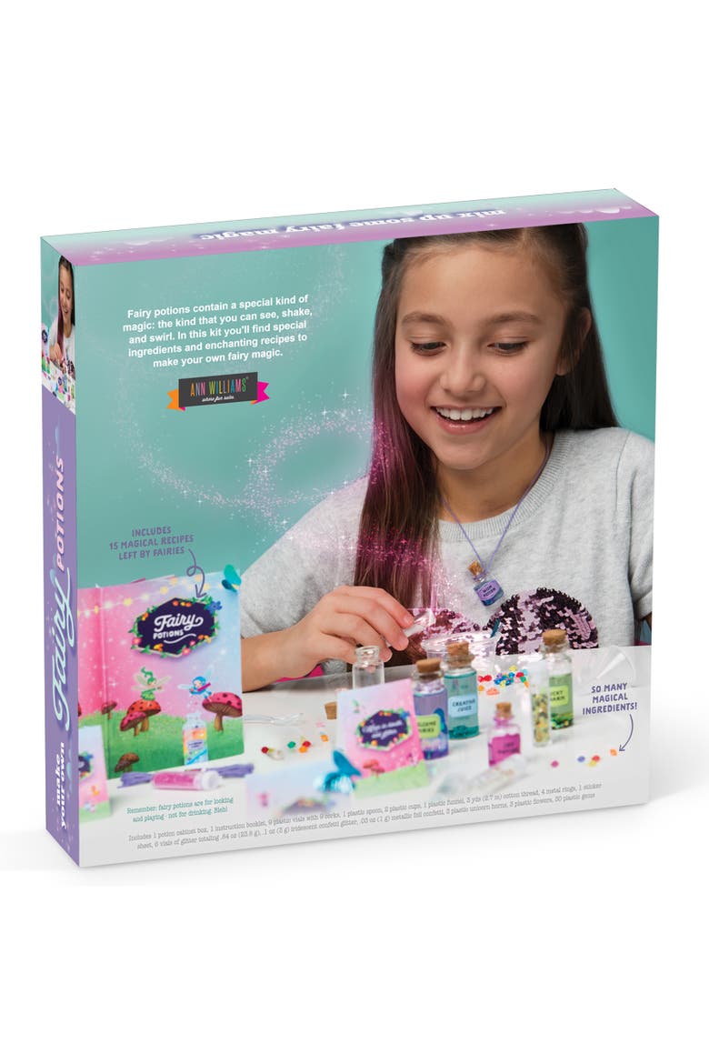 Crafttastic Fairy Potion Kit Diy Fairy Potions Ages 6+, Alternate, color, Multicolored