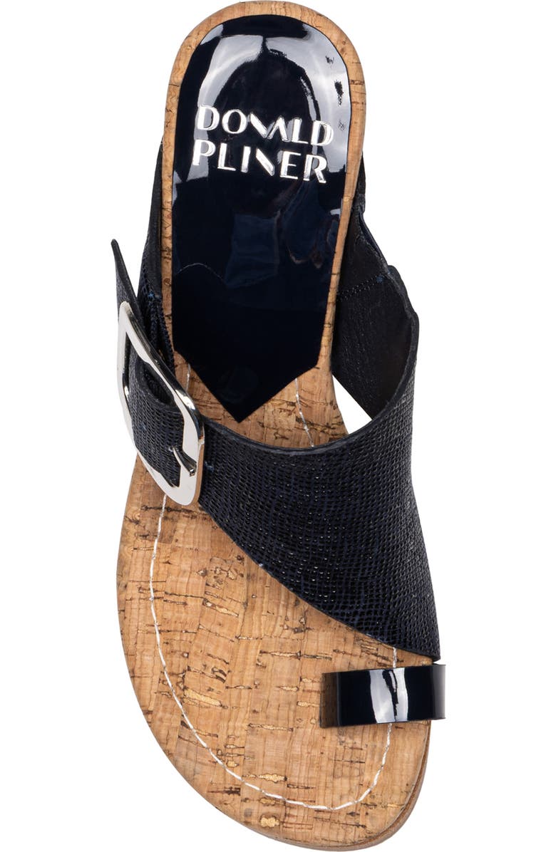 Donald Pliner Joyus Wedge Sandal, Alternate, color, Navy