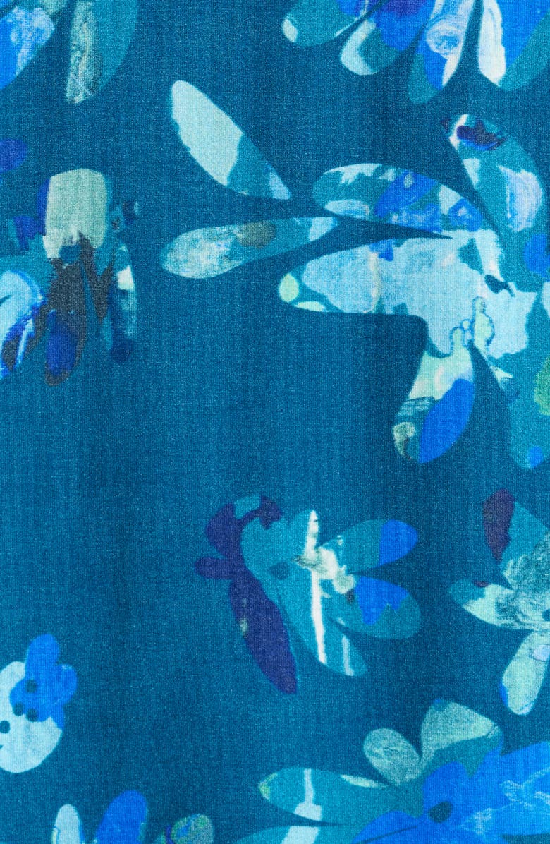 Alivia Alex Short Pajamas, Alternate, color, Marble Floral Navy/ Jade