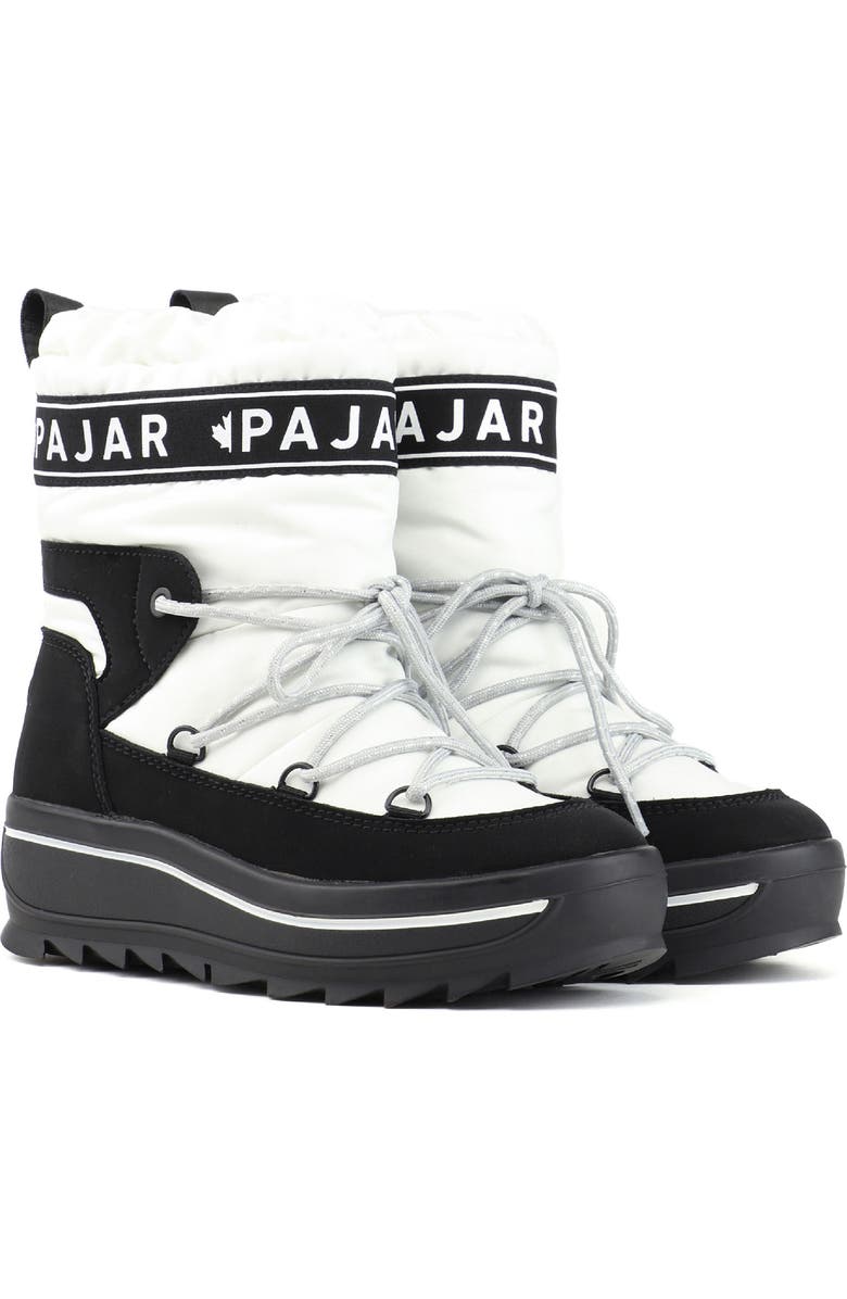 Pajar Galaxy Waterproof Platform Boot, Main, color, White