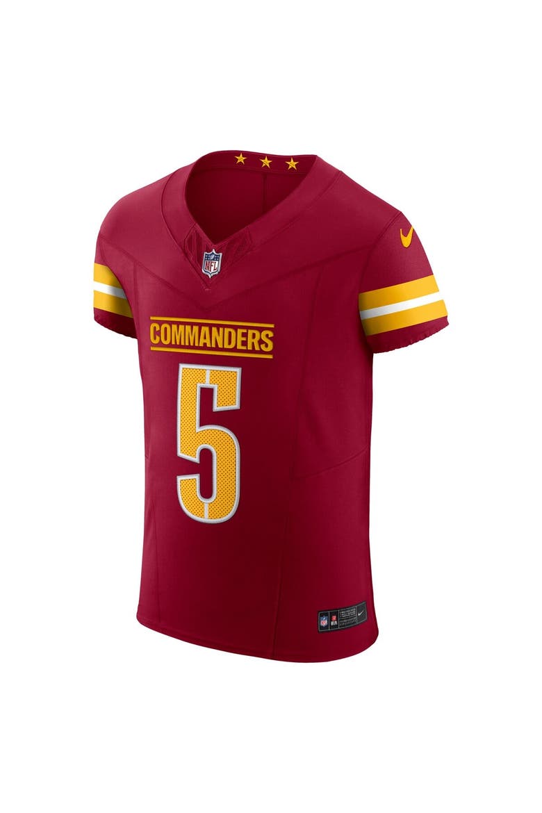 Men's Nike Jayden Daniels Burgundy Washington Commanders Team  Vapor F.U.S.E. Elite Jersey, Alternate, color, Burgundy