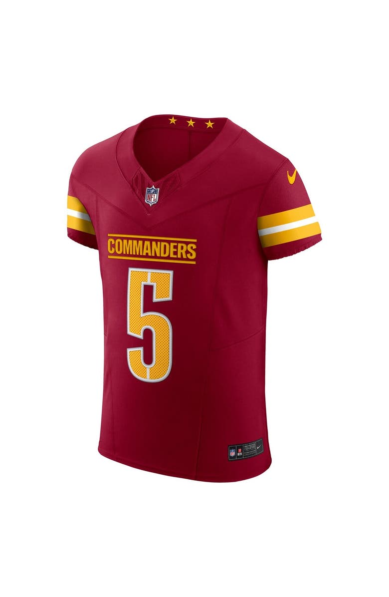 Nike Men's Nike Jayden Daniels Burgundy Washington Commanders Team  Vapor F.U.S.E. Elite Jersey, Alternate, color, Burgundy