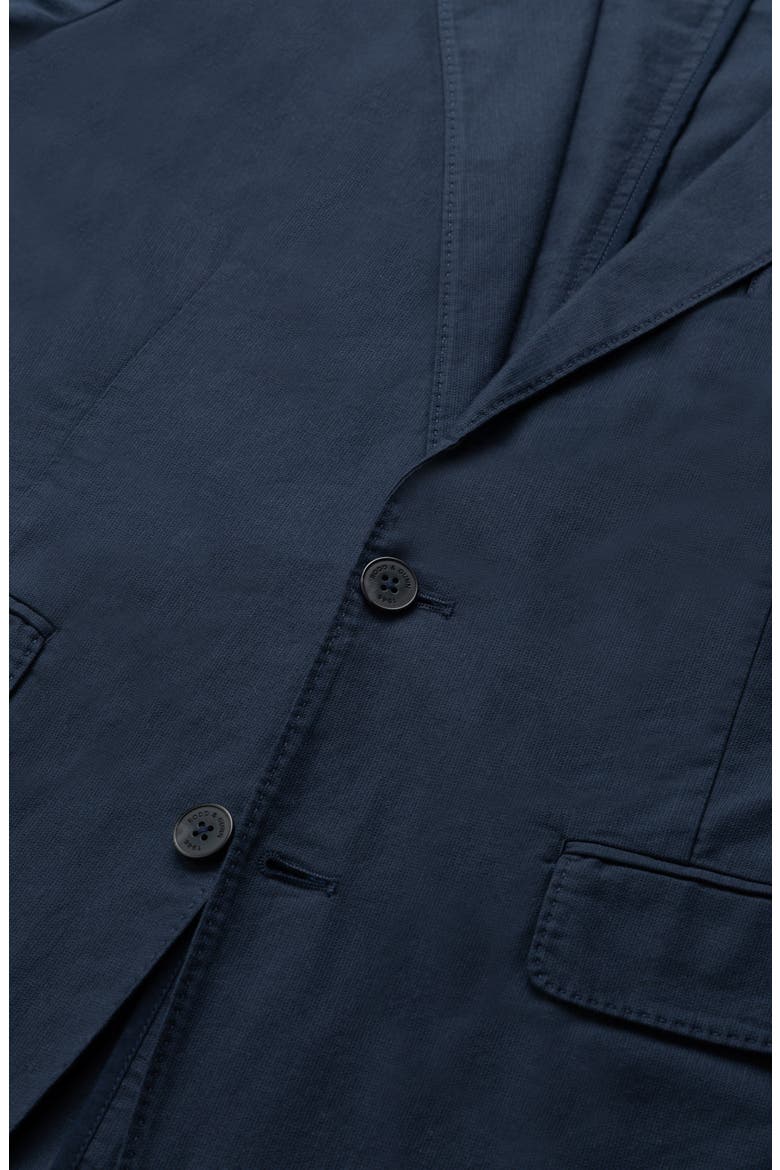 Gunn Stretch Cotton Suit Jacket, Alternate, color, NAVY