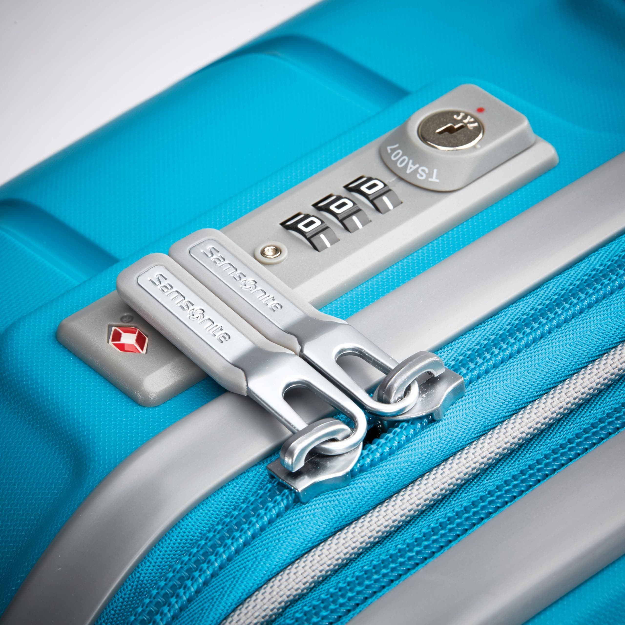 Samsonite Freeform Carry-On 21-Inch Hardside Expandable with Double Spinner Wheels, Alternate, color, Ocean Blue