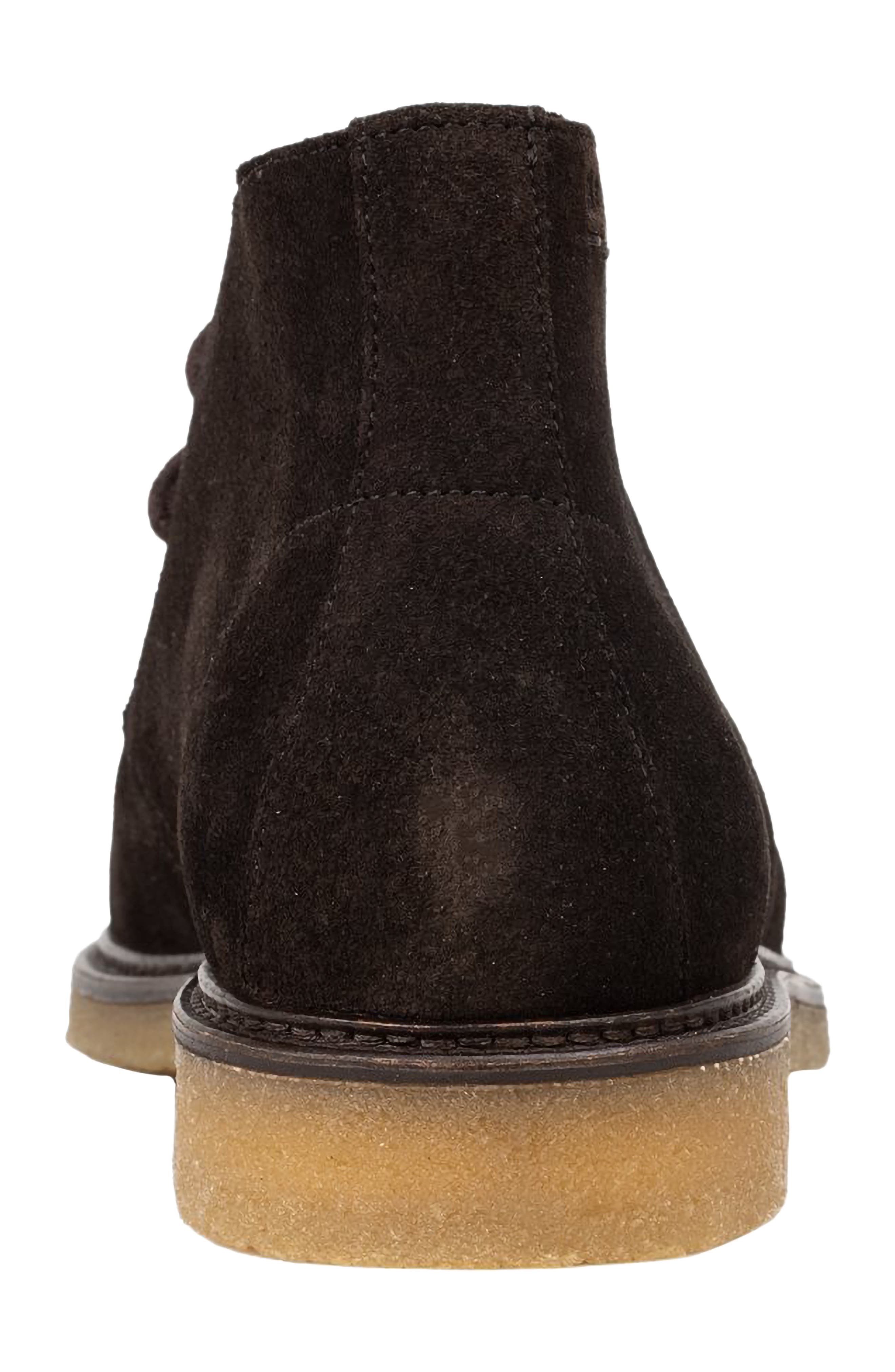 BOSS Kope Suede Chukka Boot, Alternate, color, Dark Brn