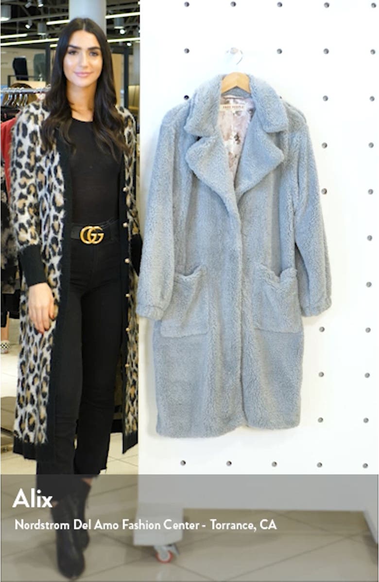 Tessa Teddy Coat, sales video thumbnail
