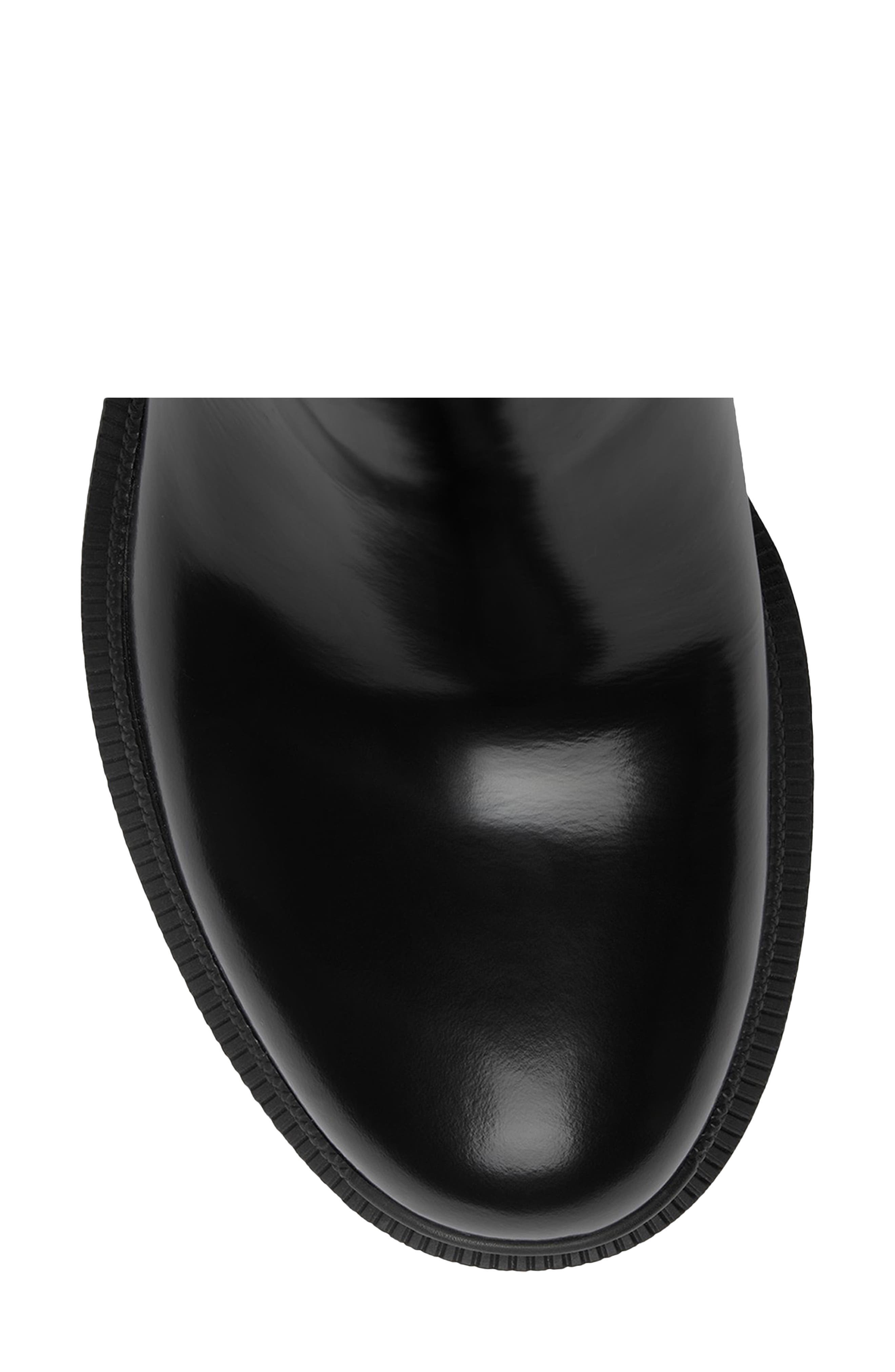 Gucci Trip Logo Strap Chelsea Boot, Alternate, color, 